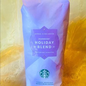 STARBUCKS 2021 Whole Bean Coffee1# HOLIDAY BLEND